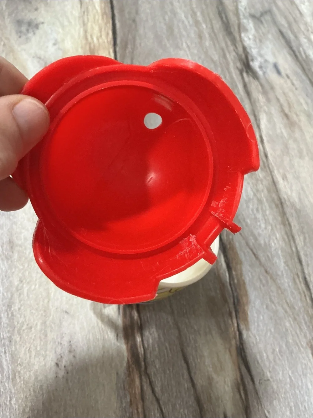Vintage 1970s Deka Novelty Cup Mug Girl Sunglasses Red Baseball Hat Lid
